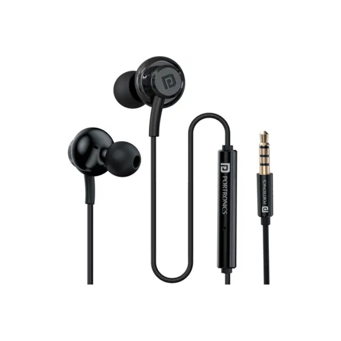 Portronics Conch Gama Wired Earphones